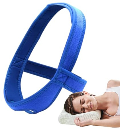 Anti Snoring Chin Strap,Snoring Chin Strap | Snorlös käkrem | Snarkningslösning Effektiv antisnarkanordning, justerbart stoppsnarkband för män kvinnor