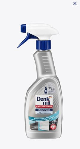 Denkmit Kunststoffreiniger mit Kraft-Formel für Gartenmöbel, Rollläden, Fensterrahmen, 95% Recycling-Material