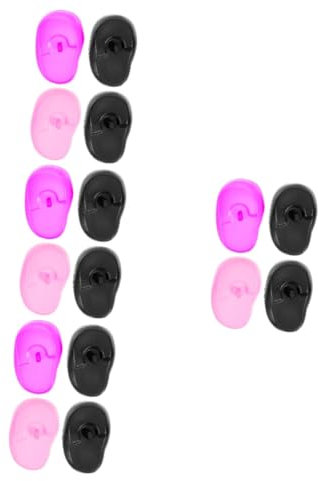 NOLITOY 4 Sätze Ohrenschützer Zum Färben Von Haaren Loop-ohrstöpsel Balayage Mund Haarfärbemittel Ohrkappen Haarfärbemittel Ohrenschützer Hitzeschutz Gehörschutzkappe 4 Stück * 4