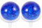 MUCKLILY 1 Set Ornamenti di fontane d'Acqua Sfere di Ornamento a Sfera di Artigianato Artistico con Sfera di Sfere Sfere Decorative plastica Blue