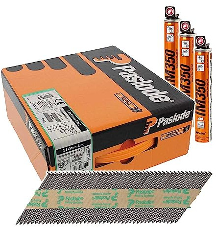 Clou cranté SPIT + Gaz - 2,8 x 51 mm - Pack de 3300 - 141202