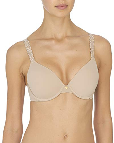 Natori Women's Pure Luxe Custom-Coverage Contour Bra - Beige - 32DD