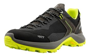 Grisport Cross Evolution Tras Herren,Männer,Trekkingschuhe,Trailrunning-Schuhe,Wanderhalbschuhe,wasserabweisend,Gritex, Lead Grey/Black, EU 45