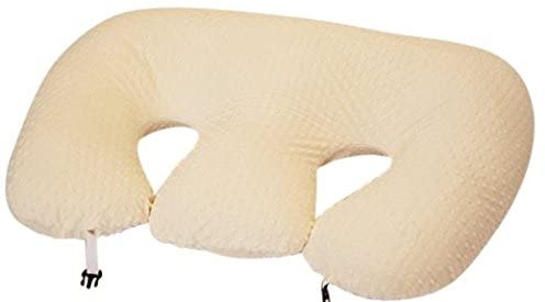 Twin Z Pillow Cream - The #1 Rated Twin Breastfeeding and Bottle Feeding Pillow! A Must Have for Twins! - Cuddle Cream DOTS The Ultimate Baby Essentials! The Best in Twins Baby Gear!