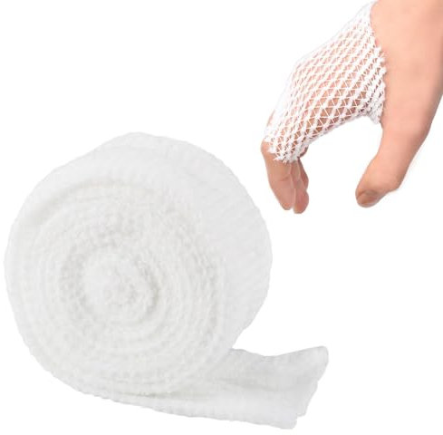 Pansement Tubulaire Élastique,Filet Tubulaire,Bandage En Maille,Tubulaires Respirants Bande De Fixation,Support Élastique Filet Tubulaire Pour Coude,Genoux,Bras De Bandage De Fixation Respirant