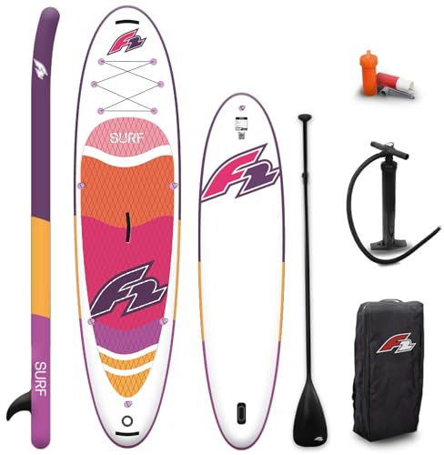 F2 Stand Up Paddle Board Surf SUP Damen 10'2 Lila 2025