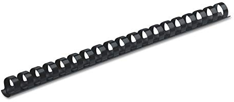 Fellowes Plastic Combs - Round Back, 3/8 Inch, 100 pack, Navy (52505)