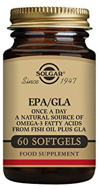 Solgar EPA/GLA - Fish Oil - Cardiovascular Health - 60 Softgels