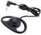 Andoer Auricolare Mono 3.5Mm Cuffia Monoaurale Monoauricolare Con Filo Auricolari Cuffia Monoaurale Senza Microfono Auricolare 3.5 Jack Per Pc Portatili Skype Voip Icq Video Conferenza