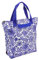 F|23 Friedrich23 Shopper - Handtasche mit Aufdruck Porzellan- Tragegriffe und Reißverschluss - Polyester 21L