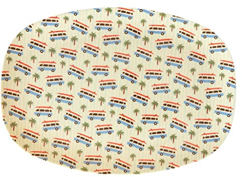 Rice Servierplatte aus Melamin mit verschiedenen Mustern, Größe (Car Print)