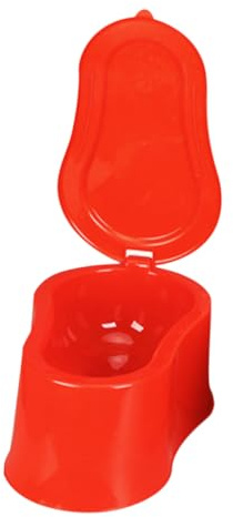 WATIIFUFU Inodoro Portátil PVC Reforzado Inodoro Temporal Diseño de Usar Color Aleatorio para Camping y Construcción Baño Compacto para Niños y Adultos