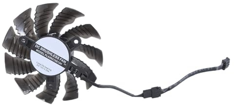 THOANBY Ventilador de Tarjeta gráfica Opcional,Ventilador de enfriamiento de Tarjeta gráfica de 82 mm T129215BU para 3070TI 3080 3090 Gaming Que Mejora los Juegos y la disipación de Calor eficiente