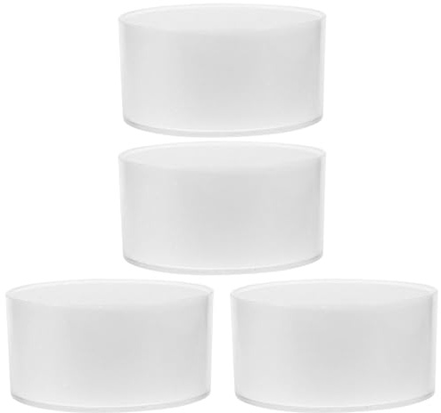 Healeved 4 Pezzi Idratante per Punta delle Dita Spugna Bagnata Antiscivolo, Umidificatore per Dita in Plastica Trasparente, Accessorio per Conteggio e Gestione Carta in Ufficio e Banca