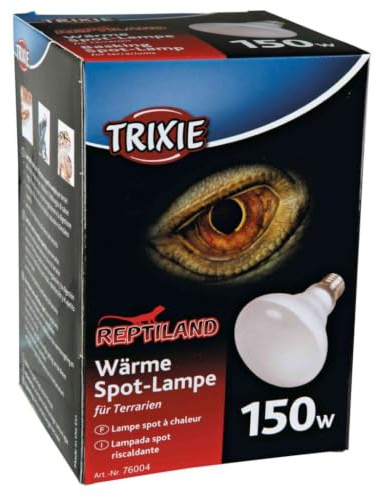 Trixie 76004 värmespotlampa, ø 95 × 130 mm, 150 W, svart
