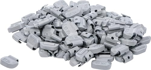 BGS 9425-15 | Balancing Weights | 15 g | 100 pcs. | Zinc, for steel rims, can be used with balancing weight pliers item 1539