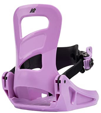 K2 Snowboarding Mädchen Snowboard-Bindung Lil Kat — Purple — 11F1017 Fijación, Niñas, Morado, S (EU: 33-36 / UK: 1-4 / Mondo: 200-230)
