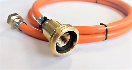 ZaTeChS Propan Butan Gas Hose Acme Tank Adapter (Europe) 500cm (5m) | Ø9mm | 21.8 - ACME Filling | LPG Autogas | Euronozzle | Pant para vehículos LPG, Camping