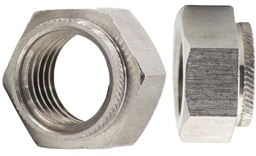 OPIOL QUALITY® Sechskant-Einpressmuttern M3 (100 Stück) aus Edelstahl A2 Schlagmutter Setzmuttern mit Ränderlung