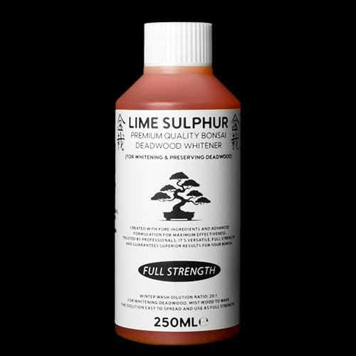 Premium Lime Sulphur for Bonsai | Deadwood Whitener (250ml)