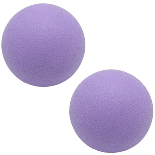Sfera di massaggio lacrosse, palline da massaggio acupoint 2pcs, palline a rulli, palla per yoga, set, piede