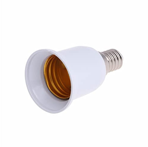 adapter för lampsockel 10 st E14 till E27 adapterkonverter lampadapter E27~E14 konverter lamphållare konverter