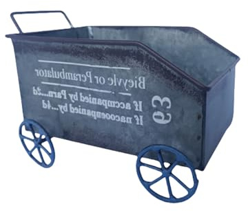 DIEKE Carrito de flores pequeño y moderno que ahorra espacio, soporte de metal para plantas, para exteriores, interiores, jardín, patio, balcón, decoración moderna del hogar