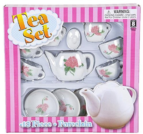 Rhode Island Novelty 13 PC Ceramic Tea Set