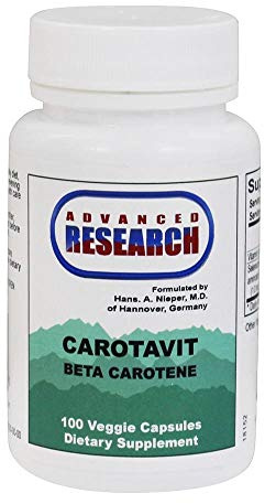 Carotavit Beta Carotene 100 Veg Caps