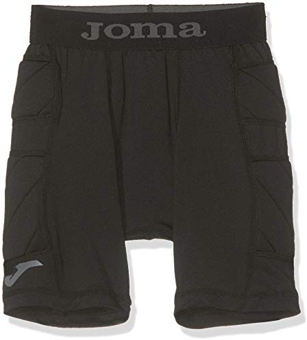 Joma Protec Short Gardien de Football pour Garçon, Taille 8-10, Noir