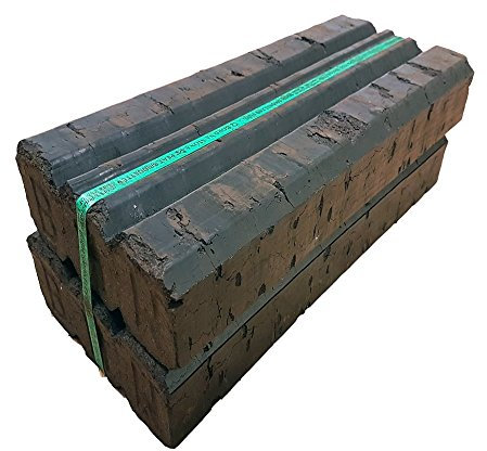 Bord Na Mona Irish Peat Briquettes - Bale 12.5kg by Bord Na Mona