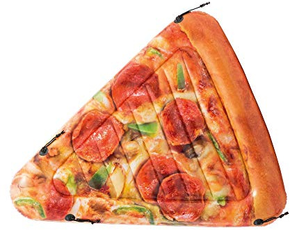 Intex Pizza Slice Inflatable Mat with Realistic Printing, 69 X 57