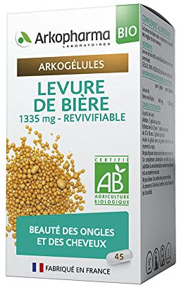 Arkopharma Arkogélules Levure de Bière Bio 45 Gélules