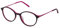 Sting Unisex VST1855109CV Sonnenbrille, Black Top+Violet/Fuchsia, 51/19/140