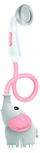 Yookidoo Ducha bañera Elefante Grifo de Juguete con Bomba de Agua para máxima diversión en la bañera (Rosa)