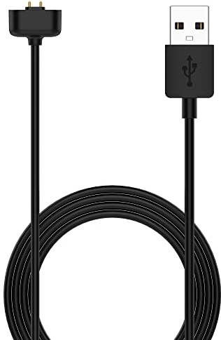 Chofit Laddare kompatibla med Amazfit Band 7 laddare, 100 cm (3,3 fot), USB-ersättande laddningskabel, nätkabel, klocktillbehör
