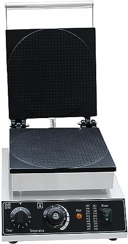 Máquina eléctrica for hacer gofres de cono de helado, máquina comercial de cono de gofre de 1750 W, con control de temperatura de 50 ~ 300 ° C y mango anti-escaldado, for restaurante, heladería, hotel