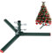 FLY HAWK Christbaumständer Weihnachtsbaumständer, Universeller Metall-Weihnachtsbaumsockel Ersatz für 121-304cm Weihnachtsbaum, für Baumstamm mit Einem Durchmesser von Weniger als 2.8cm/Grün