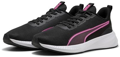 PUMA Unisex Flyer Lite 3 Straßen-Laufschuh, Black Pink Pixel, 42 EU