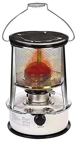 BomDog Stufa a Cherosene, Riscaldatori a Cherosene per Uso Interno, Riscaldatorele a Petrolio, Leggero e Conveniente/White