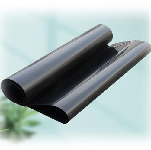 Fodera per laghetto in HDPE, flessibile, resistente, resistente agli strappi, per piscina, bacino artificiale per lago, 5 mils/0,12 mm di spessore (5 x 8 m)