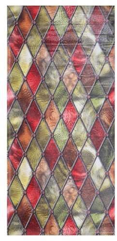 Housoutil Película de Privacidad para Ventanas sin Adhesivo 58X120 CM Lámina Estática de PVC Resistente Que Bloquea Rayos UV y Deslumbramiento Protección Solar para Hogar y Oficina