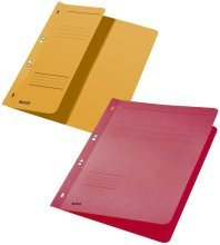 50 X LEITZ Ösenhefter 1/2-Vorderdeck. chamois 3740-00-11