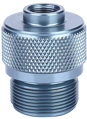 Xinwoer Adattatore per Cartuccia di Gas ad Alte Prestazioni, Adattatore per Cartuccia di Gas da Campeggio Convertitore di valvola a Scatola Piatto Adattatore Serbatoio Gas 1L MAPP