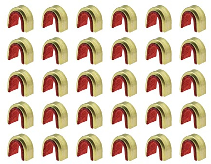 Be In Your Mind 30PCS Archery String Nocking Points Brass Bow String Nocks Buckle Clips for Compound and Recurve Bow String Accessories