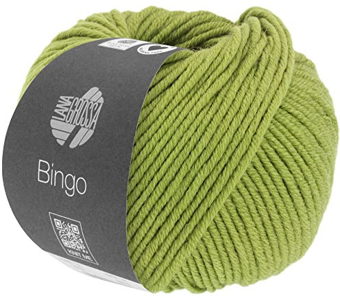 Lana Grossa Bingo Melange (We Care) 1013 - Grün melange