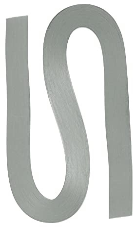 PATIKIL Quilling Strips papper 120 st 3 mm (1/8 tum) 54 cm origami papper quilling remsa för konst gör-det-själv hantverk jul ljusgrå