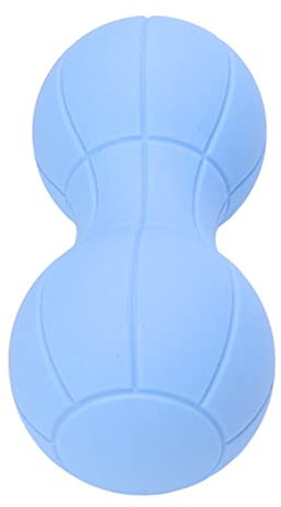 Bagima Erdnuss-Massageball, Massage-Mobilitätsball, Physikalischer Silikon-Muskel-Entspannungs-Doppel-Lacrosse-Ball, Massageball-Set Körperliche Übungen