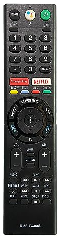 RMF-TX300U RMF-TX310U 2 IN1 Replacement Voice Remote Compatible with Sony TV XBR49X800E XBR55X800E XBR65X850E XBR75X850E XBR43X800D XBR65X930D XBR65X930E XBR75X850D XBR-75X900E RMF-TX200U RMF-TX201U