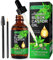 Huile de ricin noire jamaïcaine, huile de ricin biologique 100% pure pressée à froid, huiles essentielles pour le corps, le visage et la peau, la croissance des sourcils, 60 ml